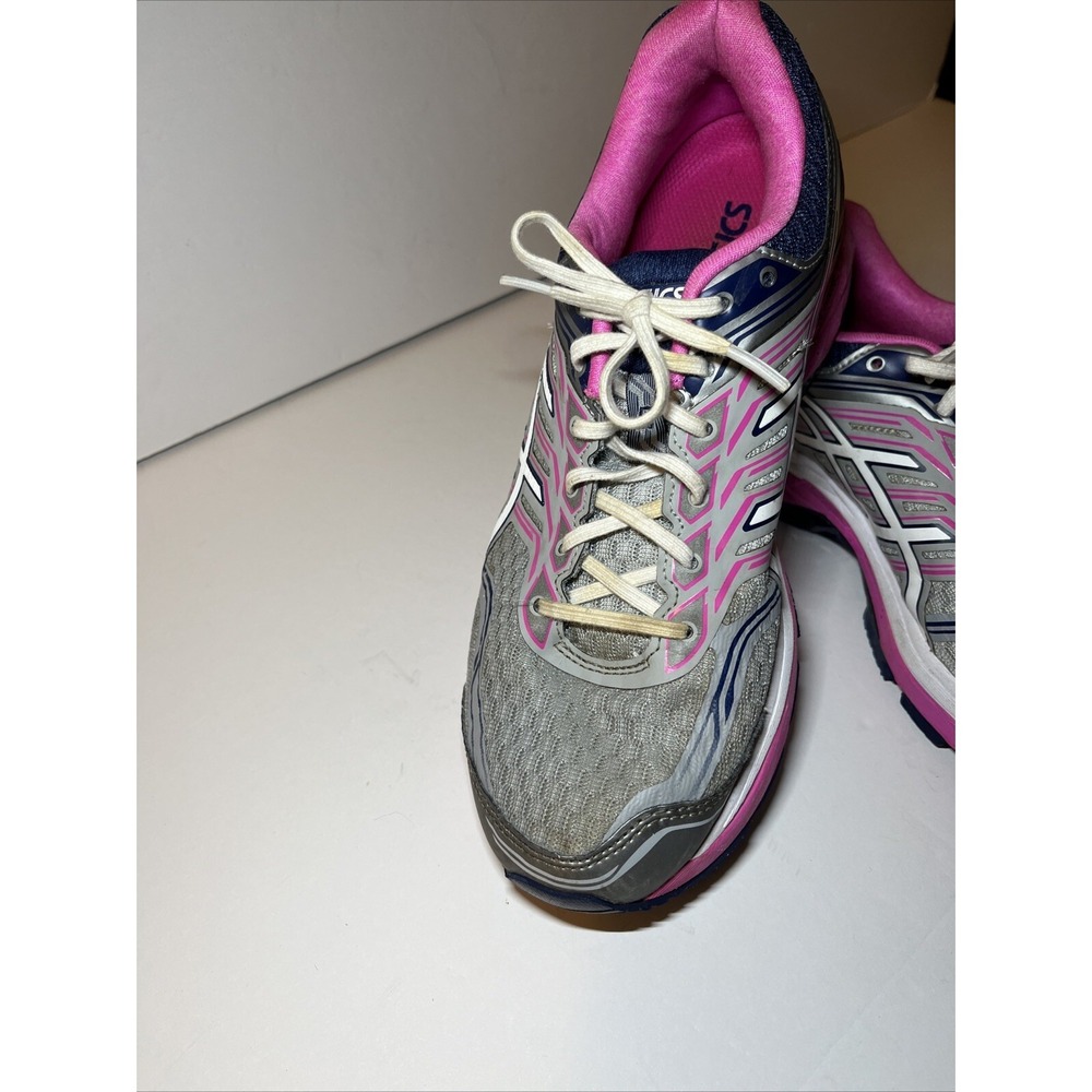 ASICS GT 2000 5 T757N Running Shoes White Pink Women's Size 8.5D - Picture 6 of 15